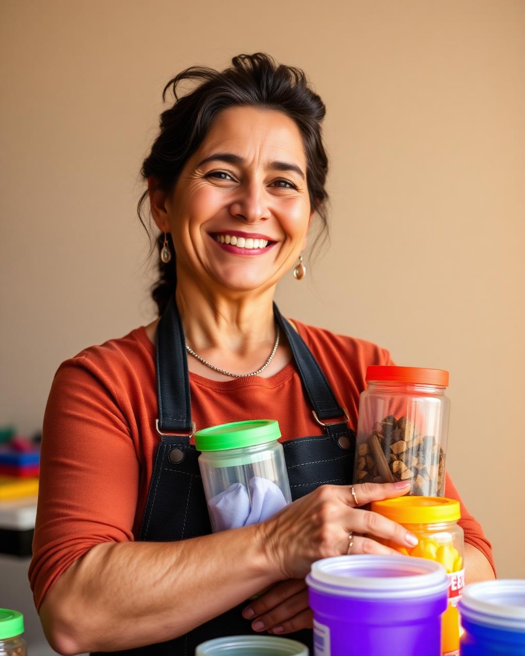 Mujer emprendedora con Punto Hogar